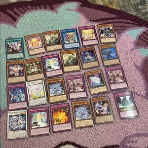 Colorful Fantasy Card Game Set